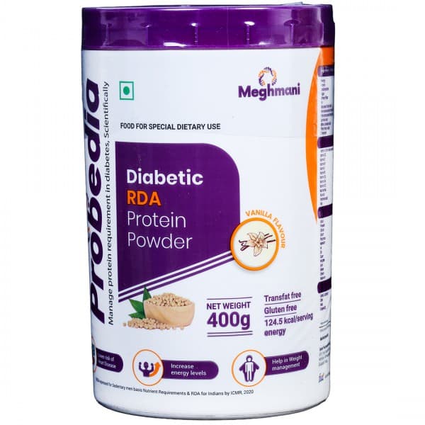 Probedia Diabetic RDA Vanilla Flavour Protein Powder 400 g