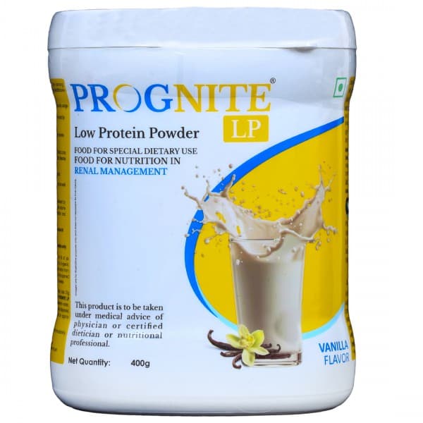 Prognite LP Vanilla Flavor Low Protein Powder Jar 400 g