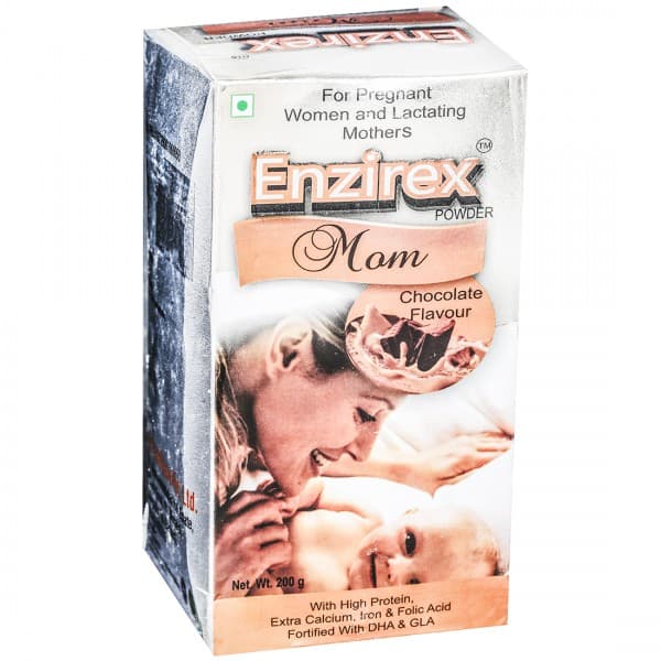 Enzirex Mom Chocolate Flavour Powder Jar 200 g