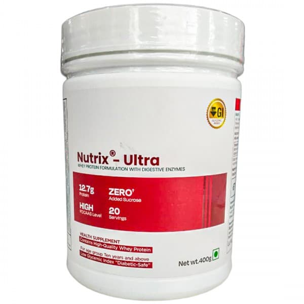 Nutrix Ultra Whey Protein Jar 400 g