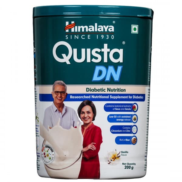 Himalaya Quista DN Diabetic Nutrition Vanilla Flavor Jar 200 g