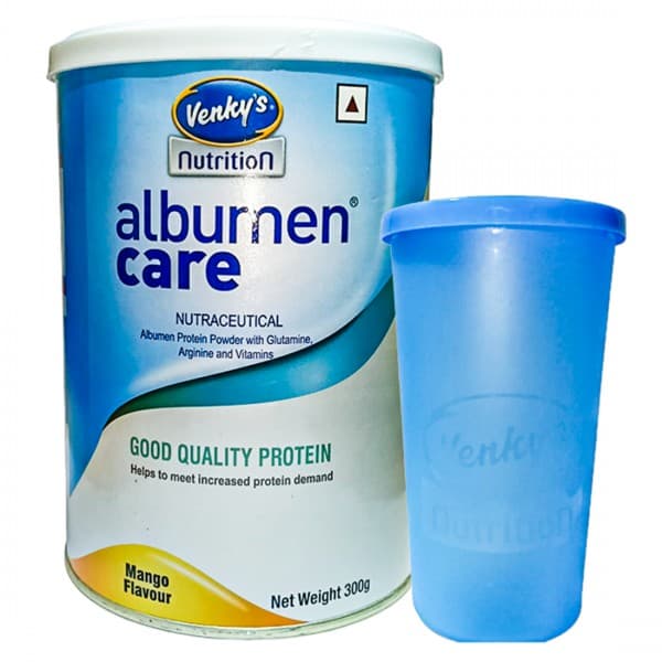 Albumen Care Mango Flavour Powder (Free Shaker) 300 g