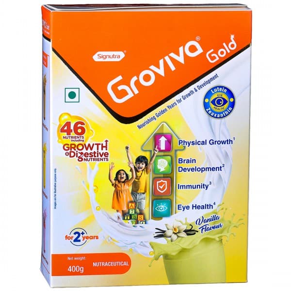 Groviva Gold 2+ Years Vanilla Flavour Refill 400 g