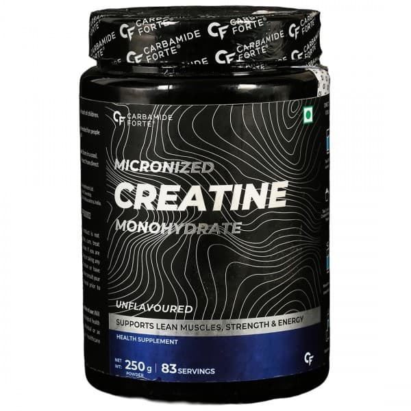 Carbamide Forte Creatine Monohydrate Micronized Unflavoured Powder 250 g