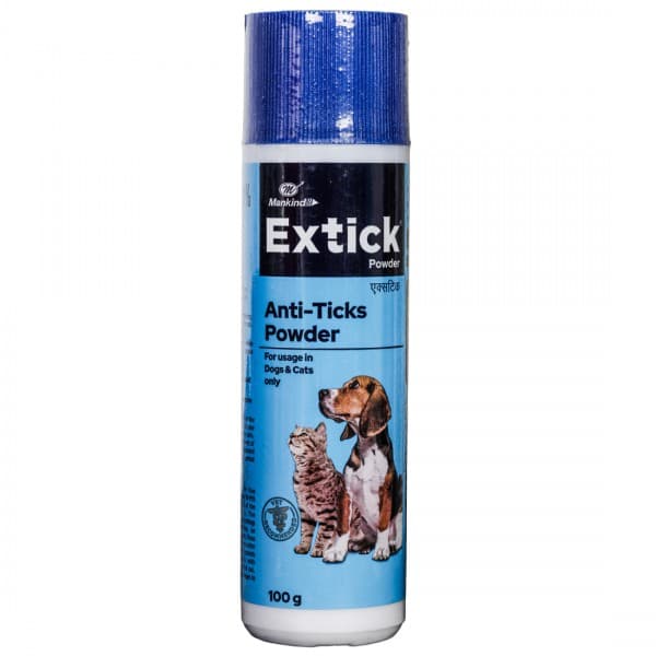 Extick Anti Ticks Veterinary Powder 100 g