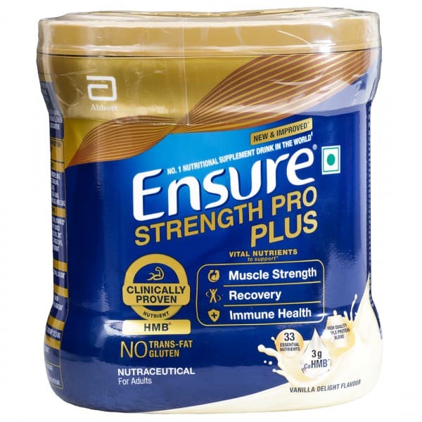 Ensure Strength Pro Plus Vanilla Delight Flavour Powder Jar 400 g