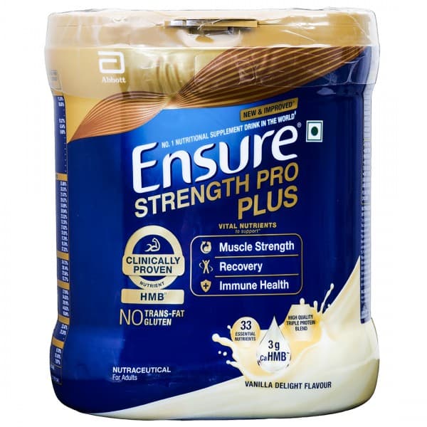 Ensure Strength Pro Plus Vanilla Delight Flavour Powder Jar 2 x 500 g