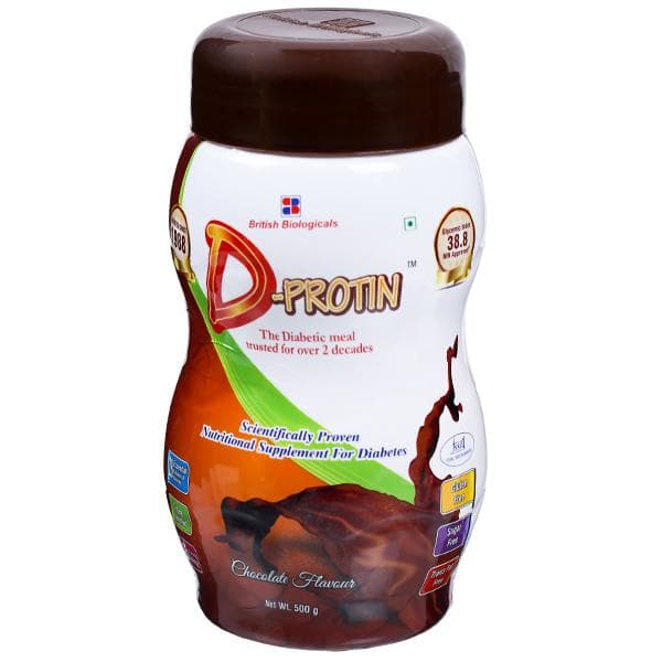 D Protin Chocolate Powder Jar 500 g