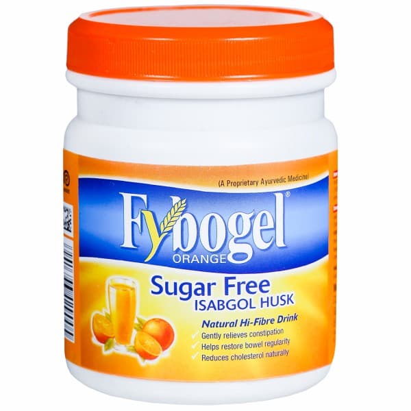 Fybogel Orange Sugar Free Isabgol Husk 100 g