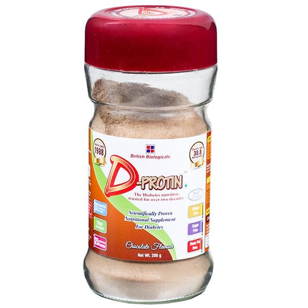 D Protin Chocolate Powder Jar 200 g