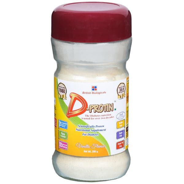 D Protin Vanilla Powder Jar 200 g