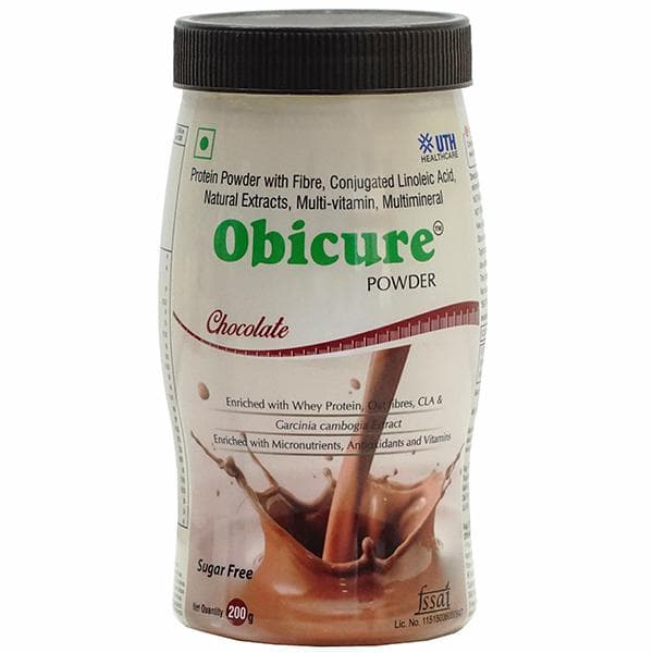Obicure (Chocolate Flovour) Sugar Free Powder 200 g