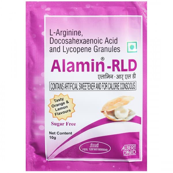 Alamin RLD Orange & Lemon Flavour Sugar Free Powder 10 g