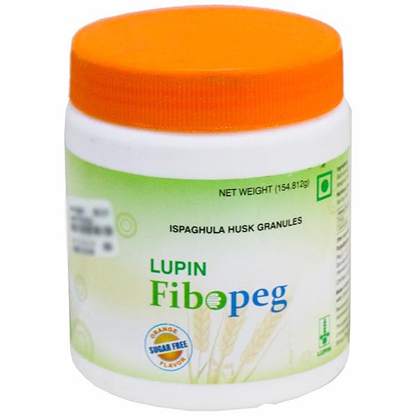 Lupin Fibopeg (Orange Flavour) Sugar Free Granules 154.812 g