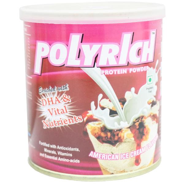 Polyrich (American Ice Cream Flavour) Protein Powder 200 g