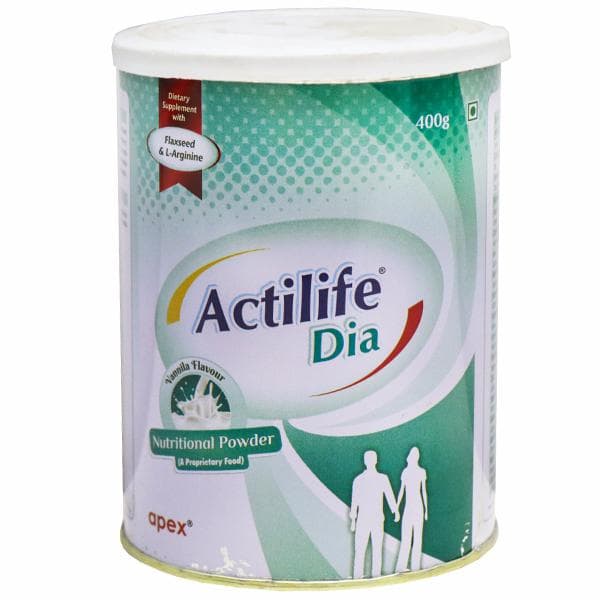 Actilife Dia Vannila Flavour Powder 400 g