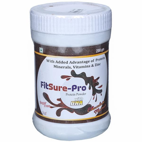 Fitsure Pro Chocolate Flavour Protein Powder 200 g