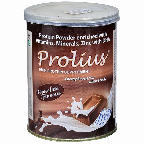 Prolius Chocolate Flavour Sugar Free Supplement 200 g