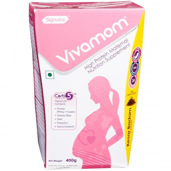 Vivamom Kesar Badam Flavour 400 g