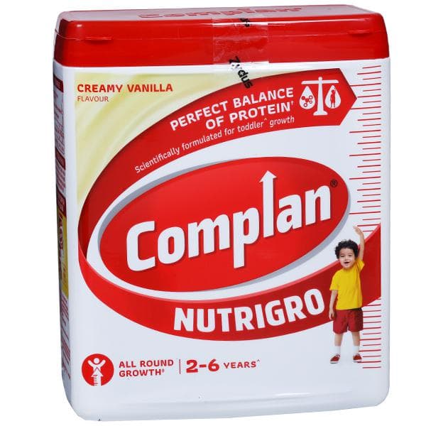 Complan Nutrigro Perfect Balance Of Protein+ Creamy Vanilla Flavour Jar 400 g