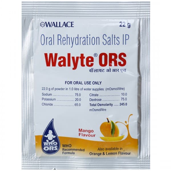 Walyte ORS Mango Flavour Powder 22 g