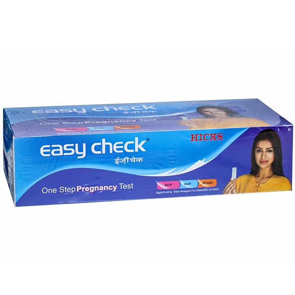 Hicks Easy Check One Step HCG Pregnancy Test Kit