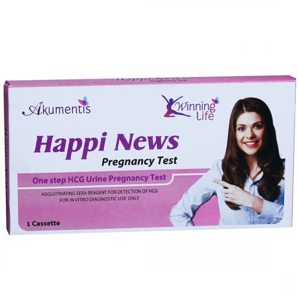 Happi News Pregnancy Test Cassette Pack Of 1