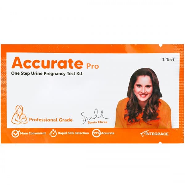 Accurate Pro One Step Urine Pregnancy Test Kit