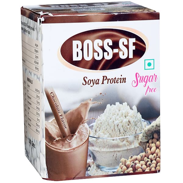 Boss SF Soya Protein Chocolate Flavor Powder Sugar Free 200 g
