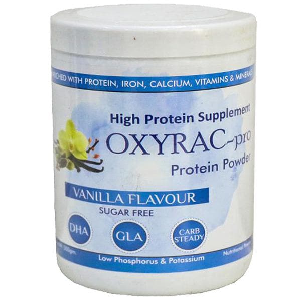 Oxyrac Pro Protein Sugar Free Vanilla Flavour Powder 200 g