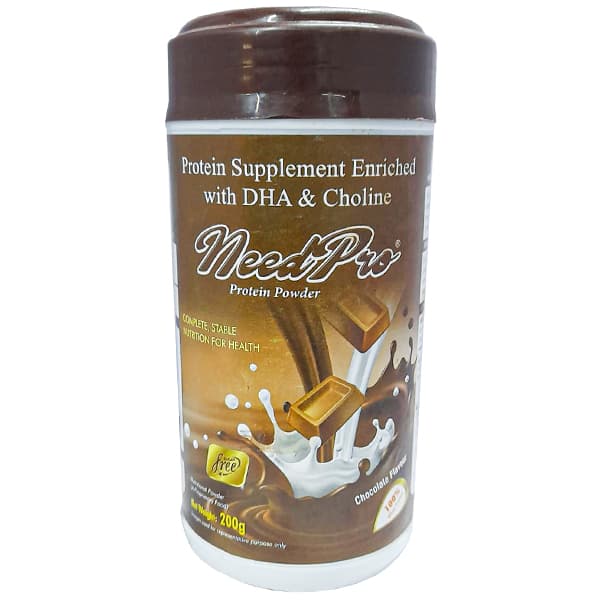NeedPro (Chocolate Flavour) Sugar Free Protein Powder 200 g