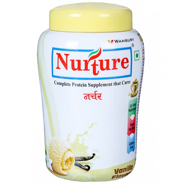 Nurture Vanilla Flavour Powder 200 g