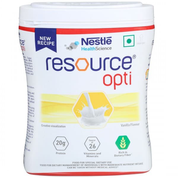 Resource Opti Vanilla Flavour Powder Jar 400 g