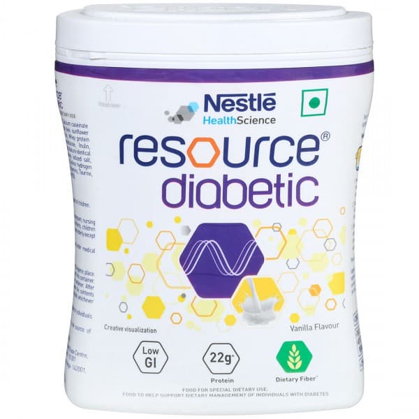 Resource Diabetic Vanilla Flavour Powder Jar 400 g