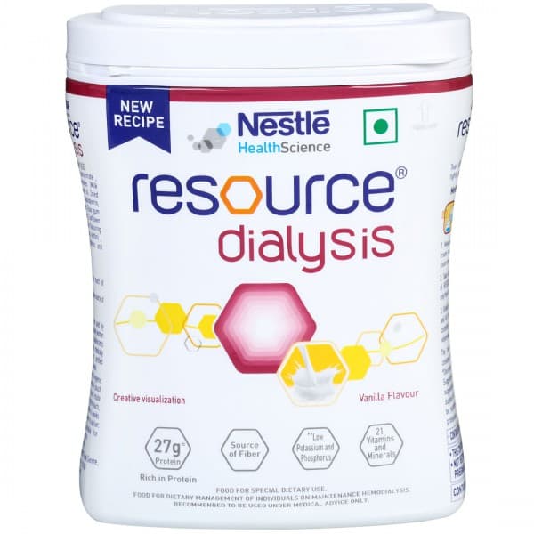 Resource Dialysis Vanilla Flavour Powder Jar 400 g