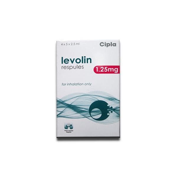 Levolin 1.25 mg Respule 2.5 ml (5 Respule)