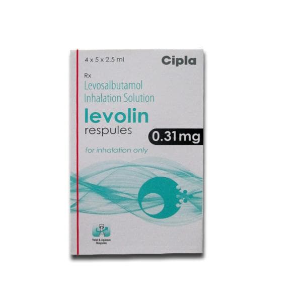 Levolin 0.31 Respule 2.5 ml (5 Respule)