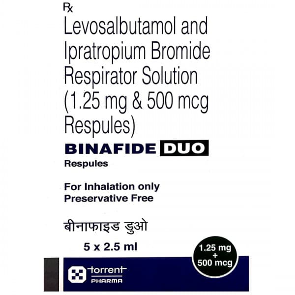 Binafide Duo Respules 5 x 2.5 ml