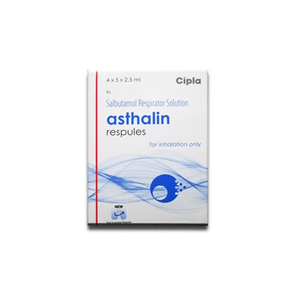 Asthalin Respule 2.5 ml (5 Respule)