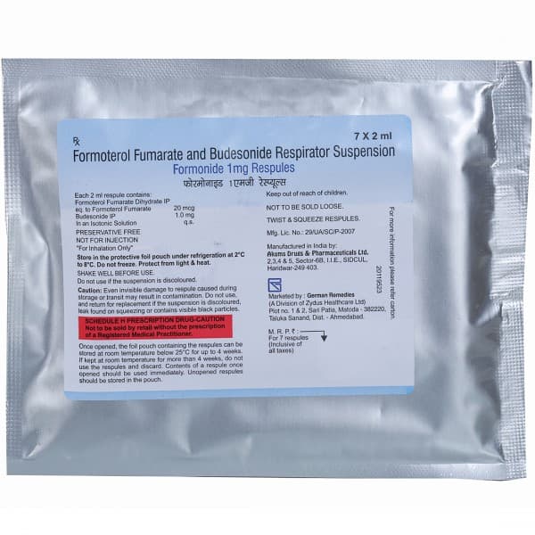 Formonide 1 mg Respule (7 Respule)