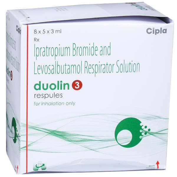Duolin (3) Respule 3 ml (5 Respule)