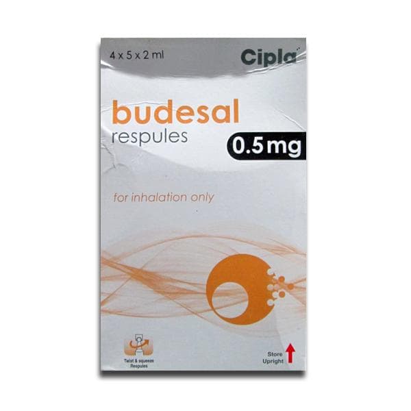 Budesal 0.5 mg Respules (5 amp)