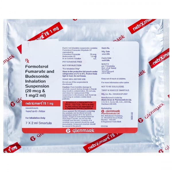 Nebzmart FB 1 mg Smartules 2ml (7 Smartules)