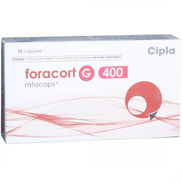 Foracort G 400 Rotacaps (30 Cap)
