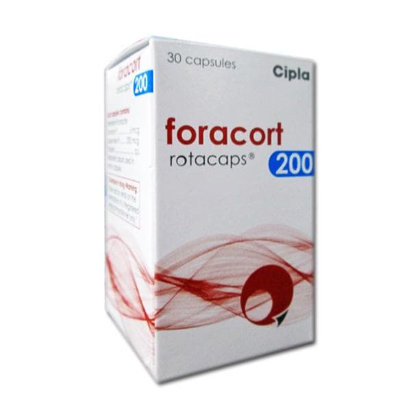 Foracort 200 mcg Rotacap (30 Cap)