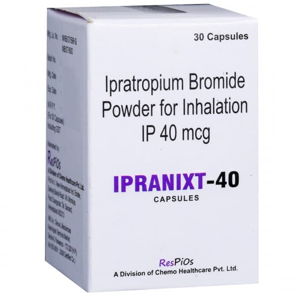 Ipranixt 40 Inhalation Capsule (30 Cap)