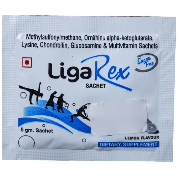 LigaRex Lemon Flavour Sugar Free Sachet 5 g