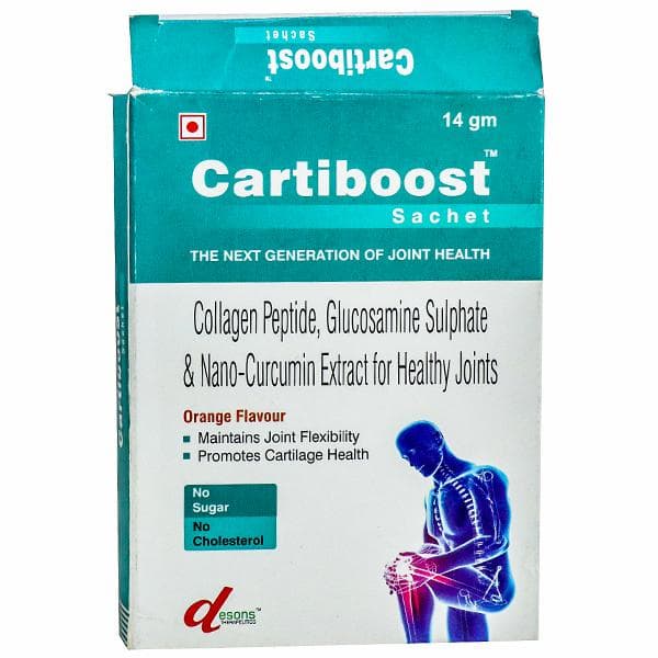 Cartiboost Orange Flavour Sachet 14 g