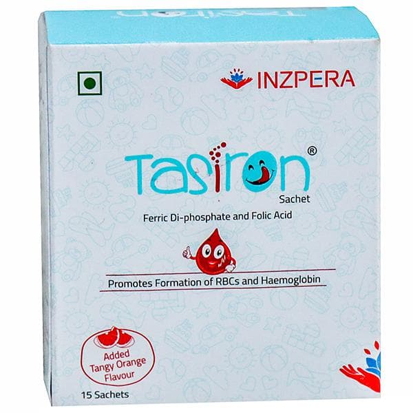 Tasiron Tangy Orange Flavour Sachet 15 x 0.75 g