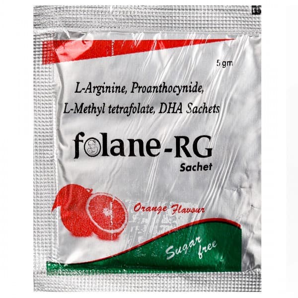 Folane RG Orange Flavour Sugar Free Sachet 5 g